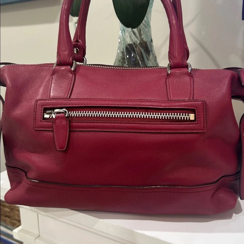Coach Molly Legacy Leather Satchel